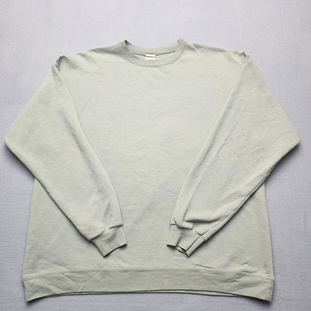Hanes EcoSmart Sage Green Disciple of Jesus Christ Sweatshirt XL Christian Retro
